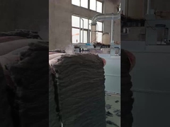 material process regenerated yarn recycled yarn
